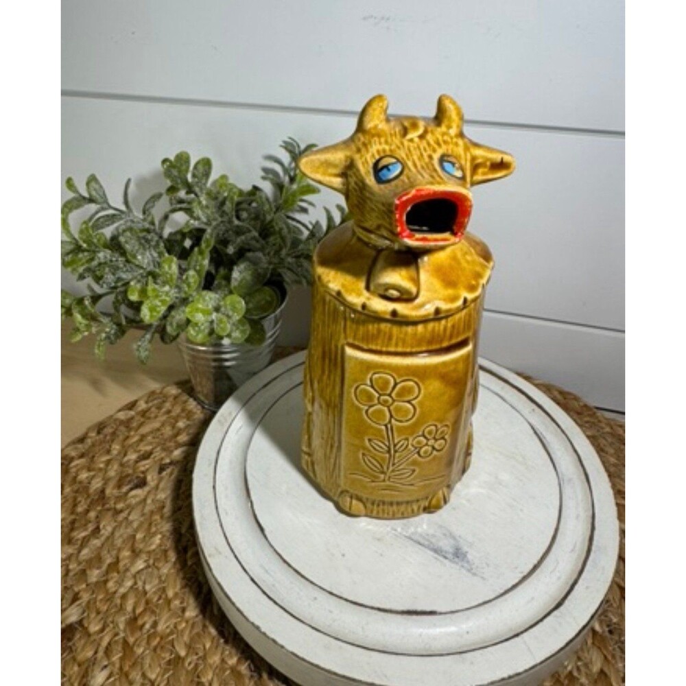 Vintage Japan Cow Creamer Anthropomorphic